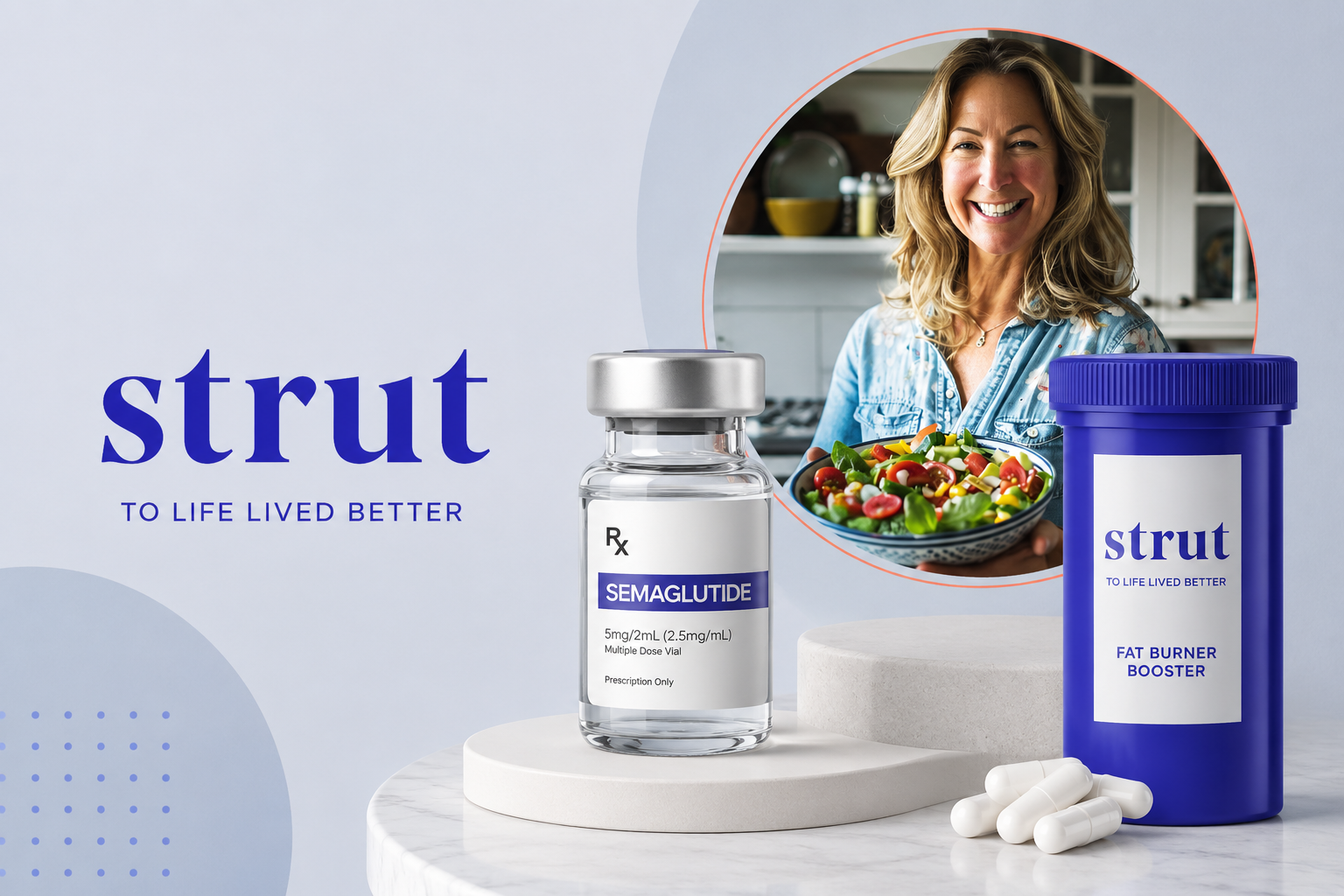Strut Health weight loss banner